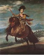 Diego Velazquez Prince Baltasar Carlos Equestrian (mk08) Spain oil painting artist